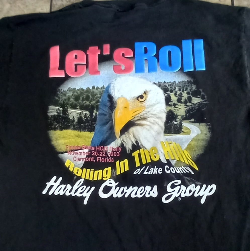 2003 Lake County HOG Rally Tee - Picture 2 of 9